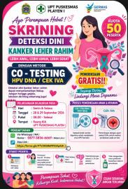 SKRINING KANKER LEHER RAHIM DI PUSKESMAS PLAYEN I